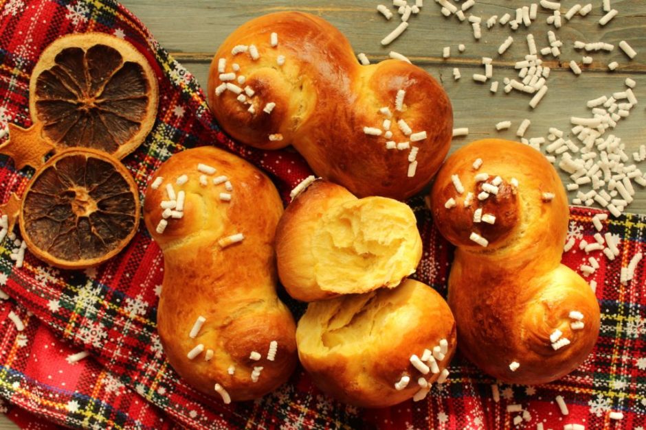 Lussekatter: brioche svedesi con zafferano - Spignattando